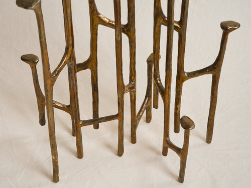 MARY BRŌGGER STANDING CANDLE HOLDER / BRONZE