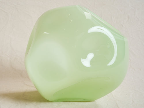 ALEXA LIXFELD KOMET VASE / KIWI SORBET H13.38” x W16.1”