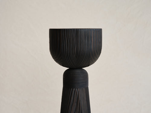 COLLECTION PARTICULIÈRE ARNO DECLERCQ CHALICE  Ø7.8" x H32"