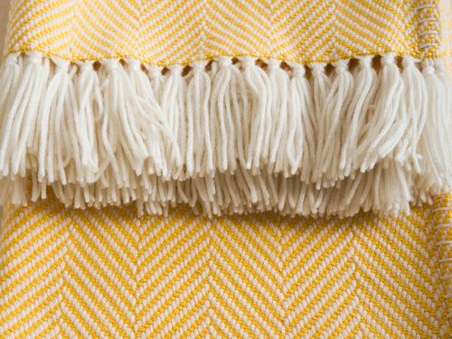 ALONPI WILLY CHEVRON THROW / NO.03  51" x 71"