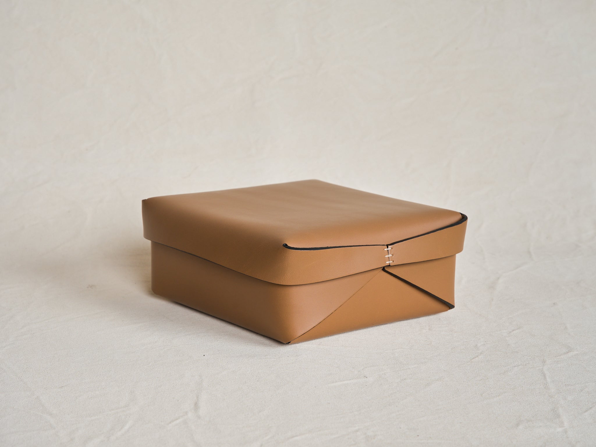 OSCAR MASCHERA Lidded Leather Box - Thumbnail 2