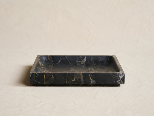 MICHAËL VERHEYDEN SQUARE TRAY LARGE / PORTORO L10” x W10" x H1.5”