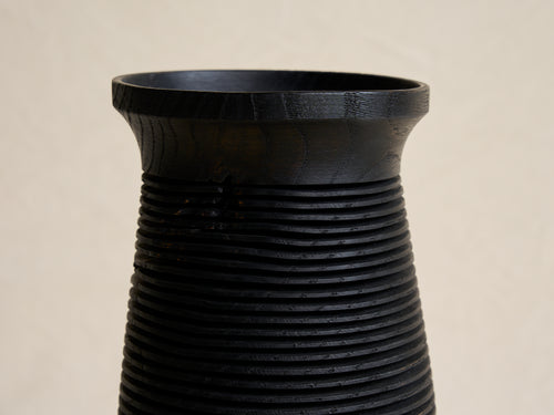 MACIEJ GASIENICA GIEWONT WOODEN OBJECT 2025/11 Ø6.2" x H14.3"