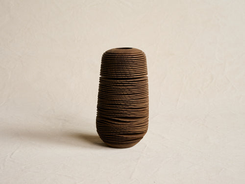 MACIEJ GASIENICA GIEWONT WOODEN OBJECT 2025/10 Ø5.7" x H10.4"