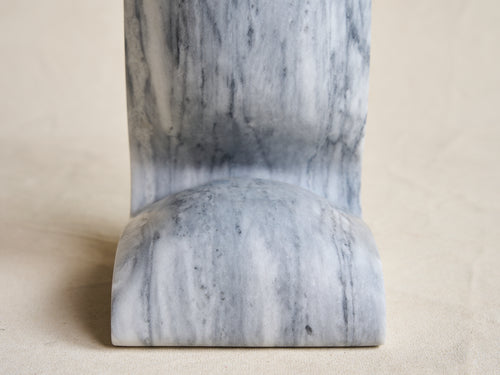 COLLECTION PARTICULIÈRE CHRISTOPHE DELCOURT SLO BOOKENDS / WHITE ACQUATICO H10" x W5.5" x D4.75"