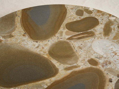 MICHAËL VERHEYDEN SEGMENT 50 / BRECCIA ADRIANA Ø20" x H2"