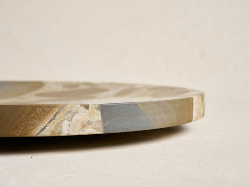 MICHAËL VERHEYDEN SEGMENT 50 / BRECCIA ADRIANA Ø20" x H2"