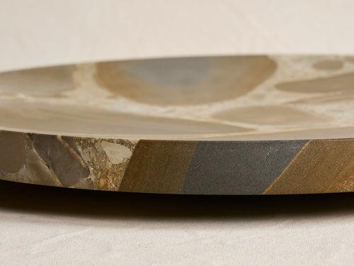 MICHAËL VERHEYDEN SEGMENT 50 / BRECCIA ADRIANA Ø20" x H2"