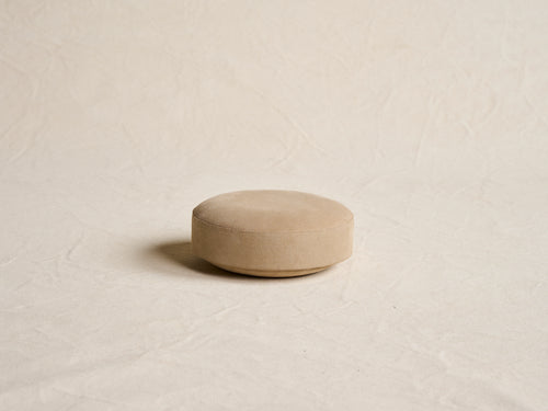 MICHAËL VERHEYDEN PASTILLE FLAT BOX / CAPPUCCINO Ø7.1" x H2.8"