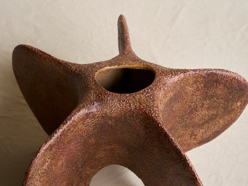 JULIE NELSON DEEP RUSSET STAR H8” x Ø14“