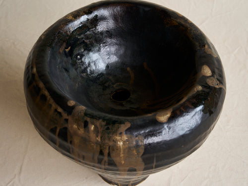 CHARLYN REYES SHALLOW OPENING VESSEL NO.01 H14" x Ø15.5"