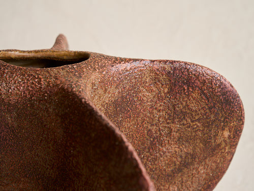 JULIE NELSON DEEP RUSSET STAR H8” x Ø14“