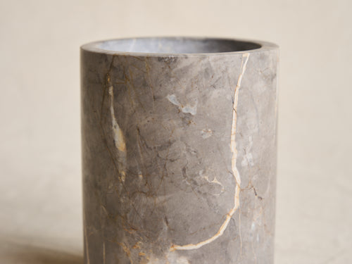 MICHAËL VERHEYDEN COPPA HIGH CONTAINER / GRIGO ANTICO CHIARO Ø3.9" x H5.5"