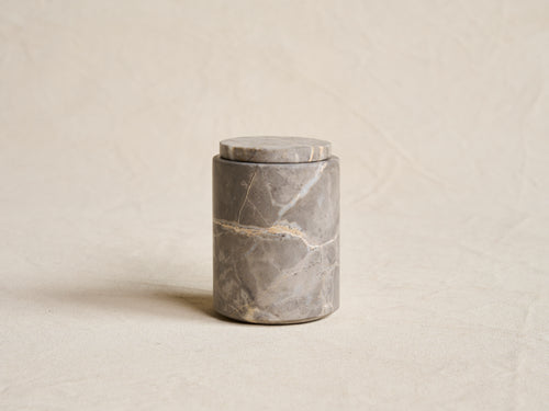 MICHAËL VERHEYDEN SMALL CONTAINER / GRIGO ANTICO CHIARO Ø3.0" x H4.3"