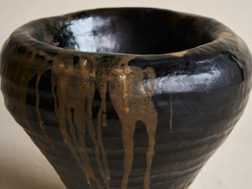 CHARLYN REYES SHALLOW OPENING VESSEL NO.01 H14" x Ø15.5"