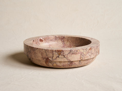 MICHAËL VERHEYDEN CIOTO BOWL SMALL / BRECCIA PERNICE Ø17.3" x H4.7"