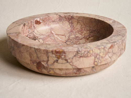 MICHAËL VERHEYDEN CIOTO BOWL SMALL / BRECCIA PERNICE Ø17.3" x H4.7"