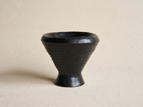 CHARLYN REYES FOOTED VESSEL NO.4 9.75” x 11.25” x 11.25”