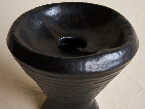 CHARLYN REYES FOOTED VESSEL NO.4 9.75” x 11.25” x 11.25”