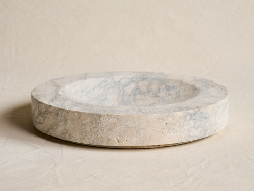 MICHAËL VERHEYDEN ECLIPSE M BOWL / TRAVERTINO ANTICO Ø15” x H2.5”