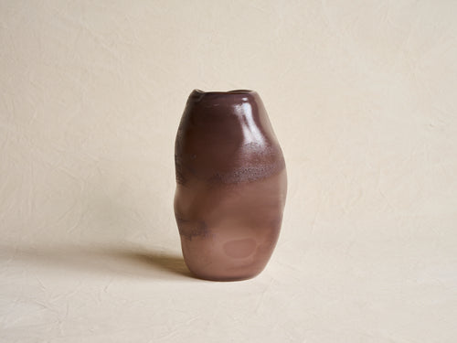 ALEXA LIXFELD MOONWALKER VASE / MAUVE Ø10.2" x H15.7"
