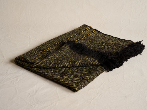 IDENTIDAD ARGENTINA TINTA THROW / MUSTARD W47" x L67"