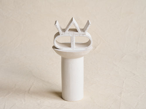 CATHERINE DIX TEMPLE SCULPTURE NO.17 H10.4" x Ø5.3