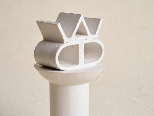 CATHERINE DIX TEMPLE SCULPTURE NO.17 H10.4" x Ø5.3