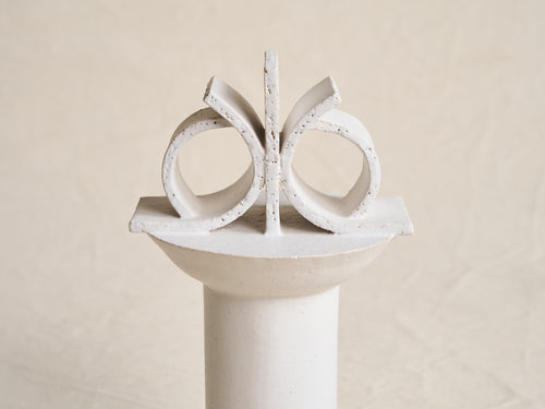 CATHERINE DIX TEMPLE SCULPTURE NO.18 H10.6" x Ø5.3"