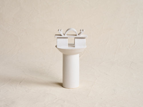 CATHERINE DIX TEMPLE SCULPTURE NO.19 H10" x Ø5.3"