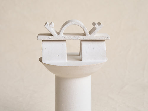 CATHERINE DIX TEMPLE SCULPTURE NO.19 H10" x Ø5.3"