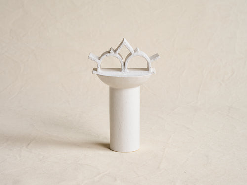 CATHERINE DIX TEMPLE SCULPTURE NO.20 H10" x Ø5.3"