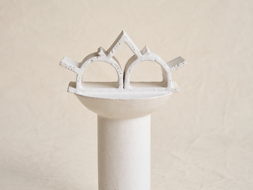 CATHERINE DIX TEMPLE SCULPTURE NO.20 H10" x Ø5.3"