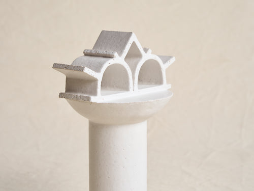 CATHERINE DIX TEMPLE SCULPTURE NO.20 H10" x Ø5.3"