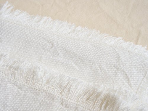 COLOMBA LIVING ATACAMA COVERLET / OFF WHITE