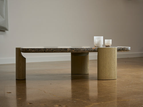 COLLECTION PARTICULIÈRE LOB LOW TABLE / CEPPO DI ALBA L51" x D27.5" x H13.8"