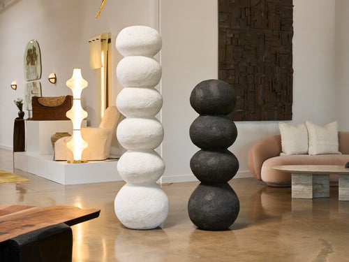 ABIGAIL OZORA SIMPSON CERAMIC SCULPTURE ROUND