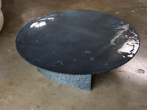 MIDDERNACHT & ALEXANDER LOW TABLE / DUSTY SHORE Ø45.7" x H13.65"