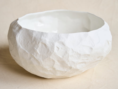 1882 Ltd MAX LAMB CROCKERY XL DEEP BOWL / WHITE Ø11" X H6.3"