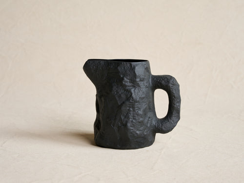 1882 Ltd MAX LAMB CROCKERY JUG / BLACK BASALT H7" x Ø7"