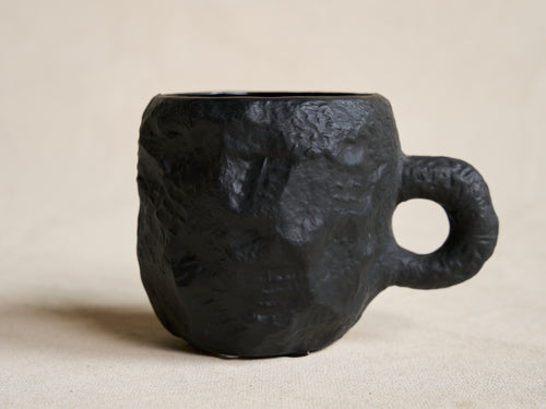 1882 Ltd MAX LAMB CROCKERY MUG / BLACK BASALT H3" x Ø3.5"