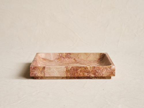 MICHAËL VERHEYDEN SQUARE TRAY LARGE / BRECCIA PERNICE L10” x W10" x H1.5”