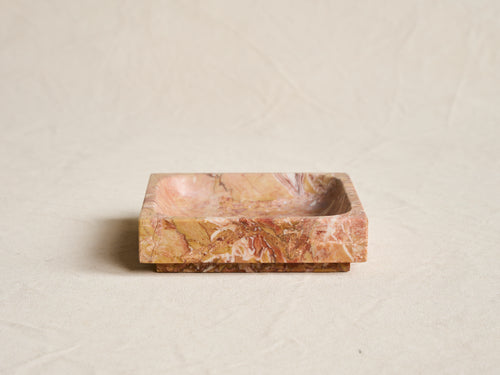 MICHAËL VERHEYDEN SQUARE TRAY SMALL / BRECCIA PERNICE L6” x W6" x H1.5”