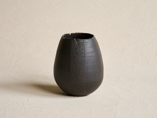 MARIE MARTIN 'FIX YOU' VASE Ø6.5" x H9.2"