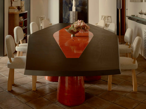 GARCÉ DIMOFSKI ALEGRIA DINING TABLE W196.8" x D78.7" x H29.5"