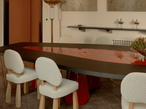GARCÉ DIMOFSKI ALEGRIA DINING TABLE W196.8" x D78.7" x H29.5"