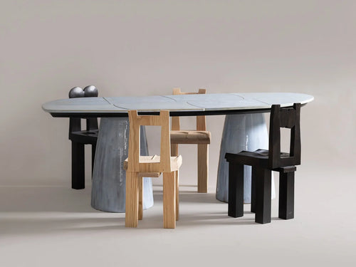 GARCÉ DIMOFSKI BARRACUDA DINING TABLE W86.6" x D38" x H29.5"