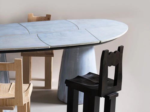 GARCÉ DIMOFSKI BARRACUDA DINING TABLE W86.6" x D38" x H29.5"
