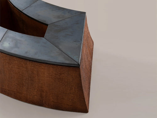 GARCÉ DIMOFSKI IRIS COFFEE TABLE W68" x D38" x H15"