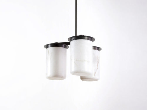 GARNIER & LINKER CALLIOPE 3-LIGHT CHANDELIER